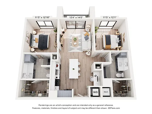 Floor plan B4