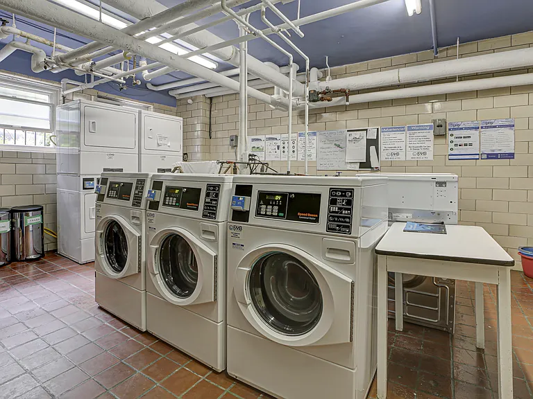 Laundry in basement