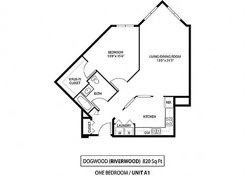 Floor plan Dogwood