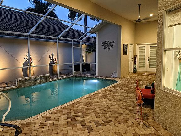 Evening View of Pool