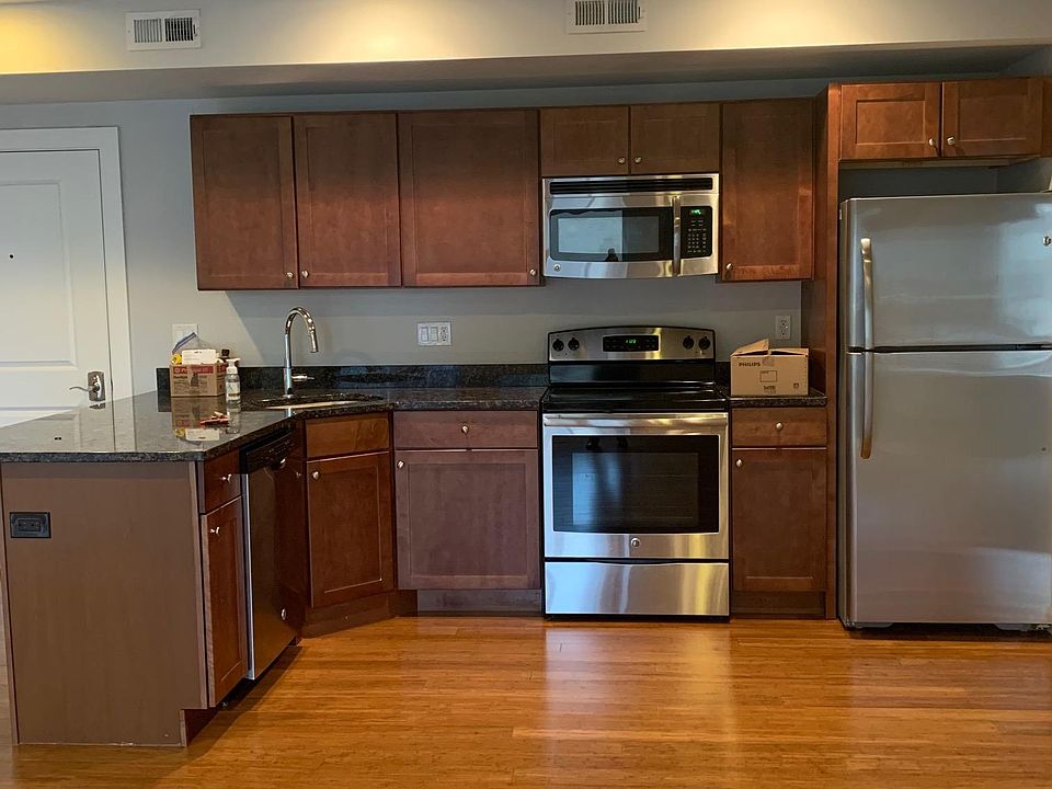 Kitchen / View Of Entrance