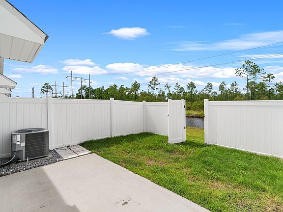 Large private yard space, perfect for kids or a pet.