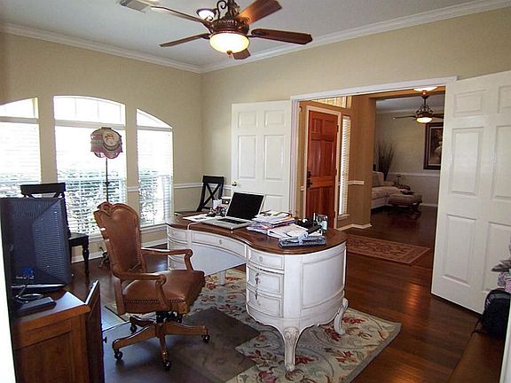  Enjoy another view of the study from the hallway.