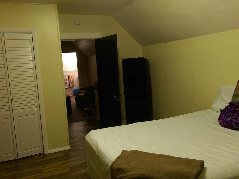 bedroom looking towards living room