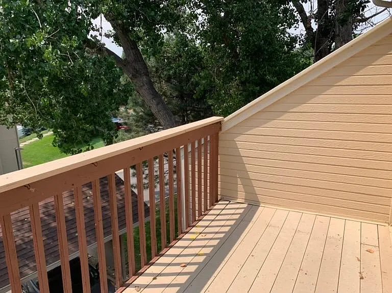 Balcony of 1st bedroom.
