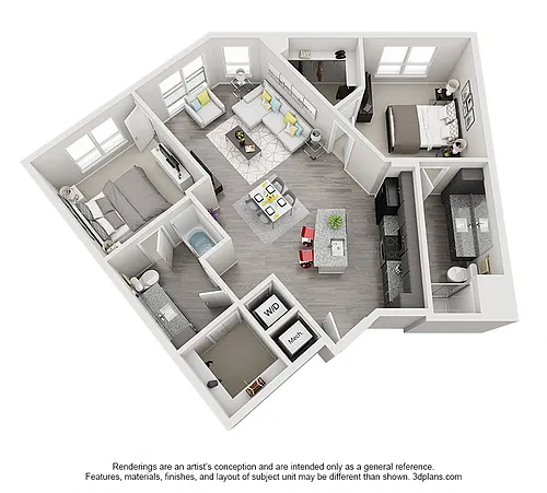 Floor plan B2
