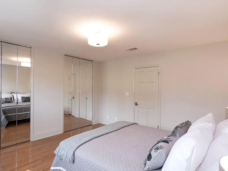 Spacious master bedroom