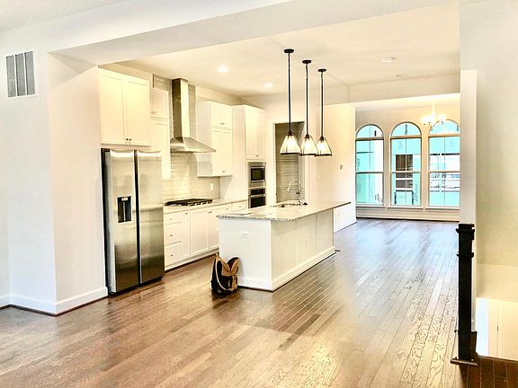 Open concept kitchen