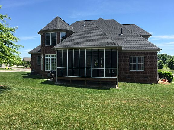 Screened in Back Porch