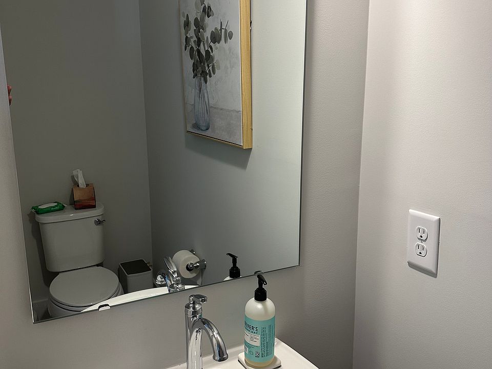 First floor half bathroom