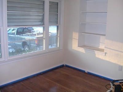 living room w/ hard wood floors