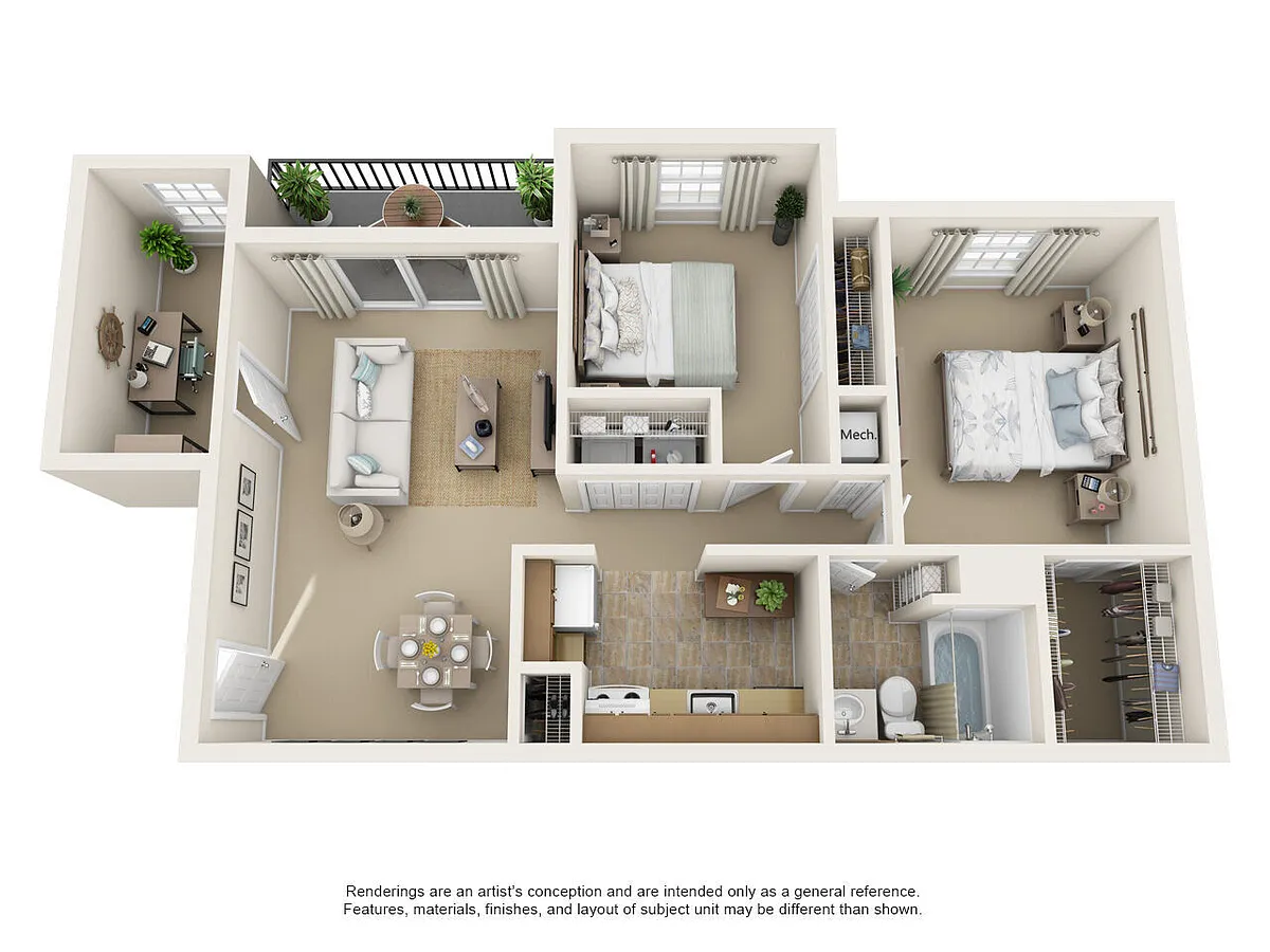 Floor plan The Quartz