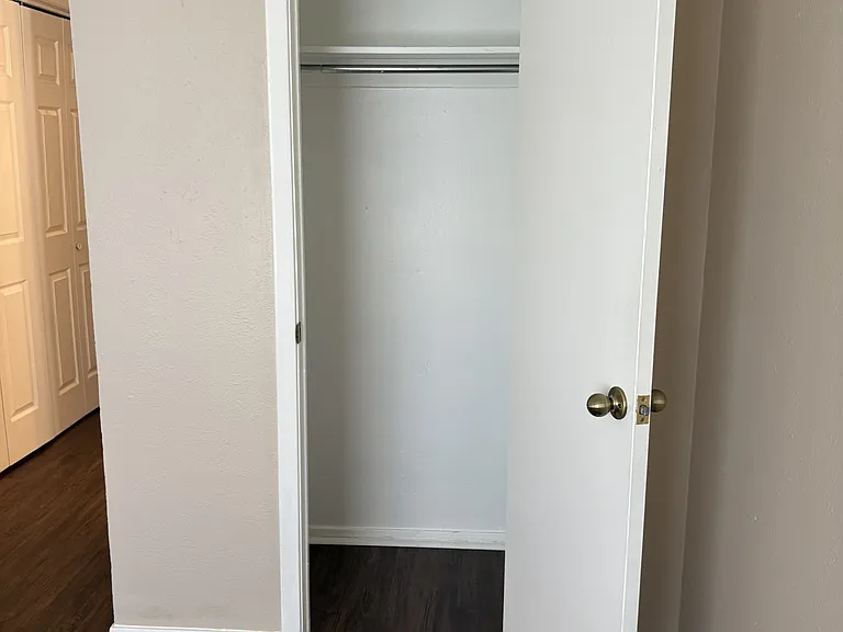 Closet 1 Bedroom has 2 closets