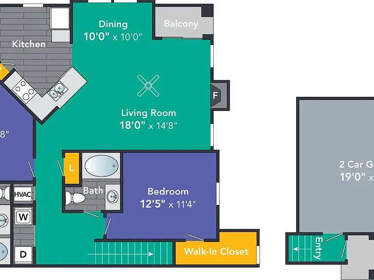Botanica Cottages Apartment Homes — Photo 43