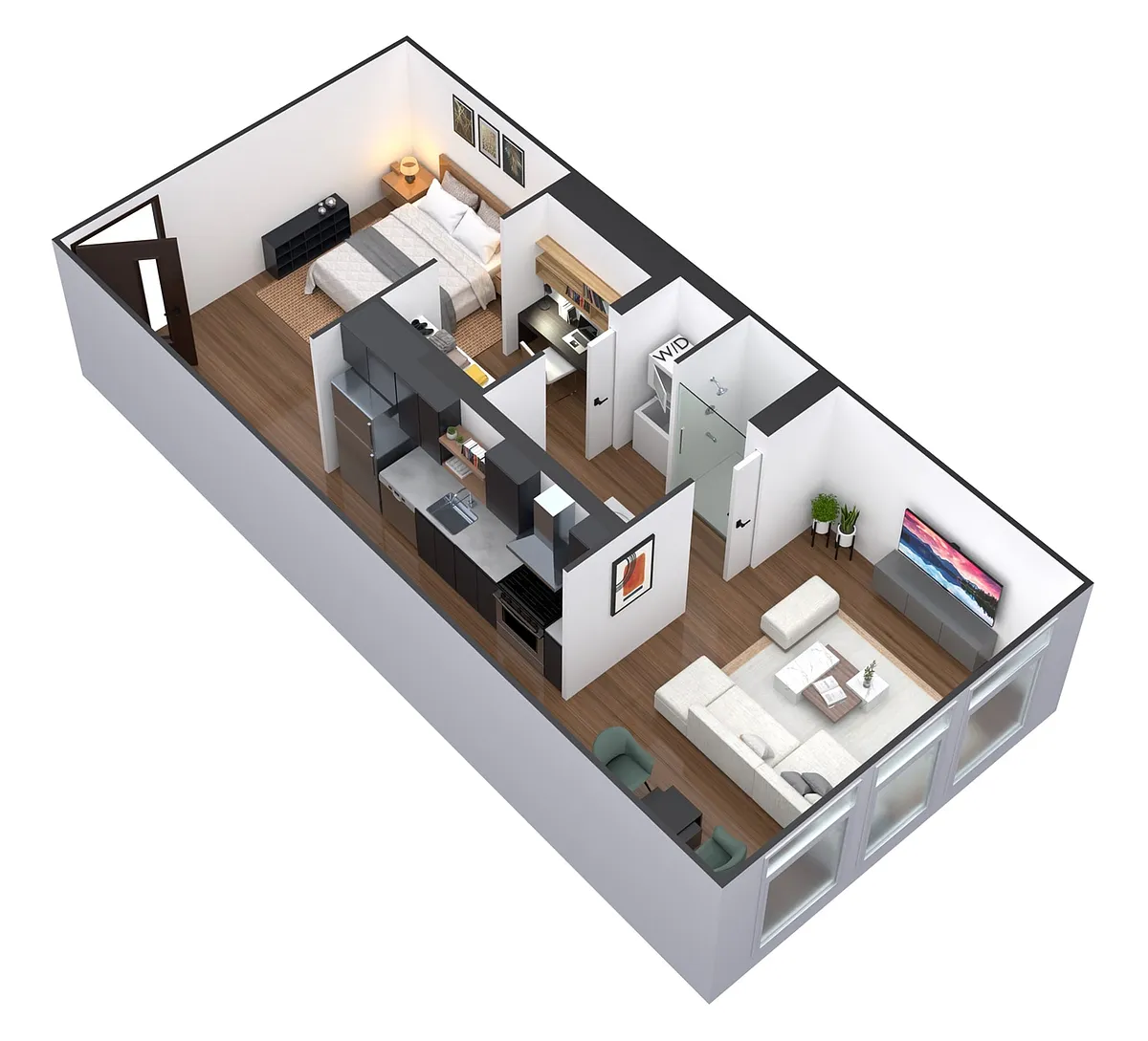 Floor plan Denim