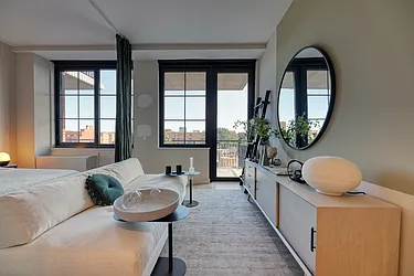 Rented by Sky View Parc Sales LLC