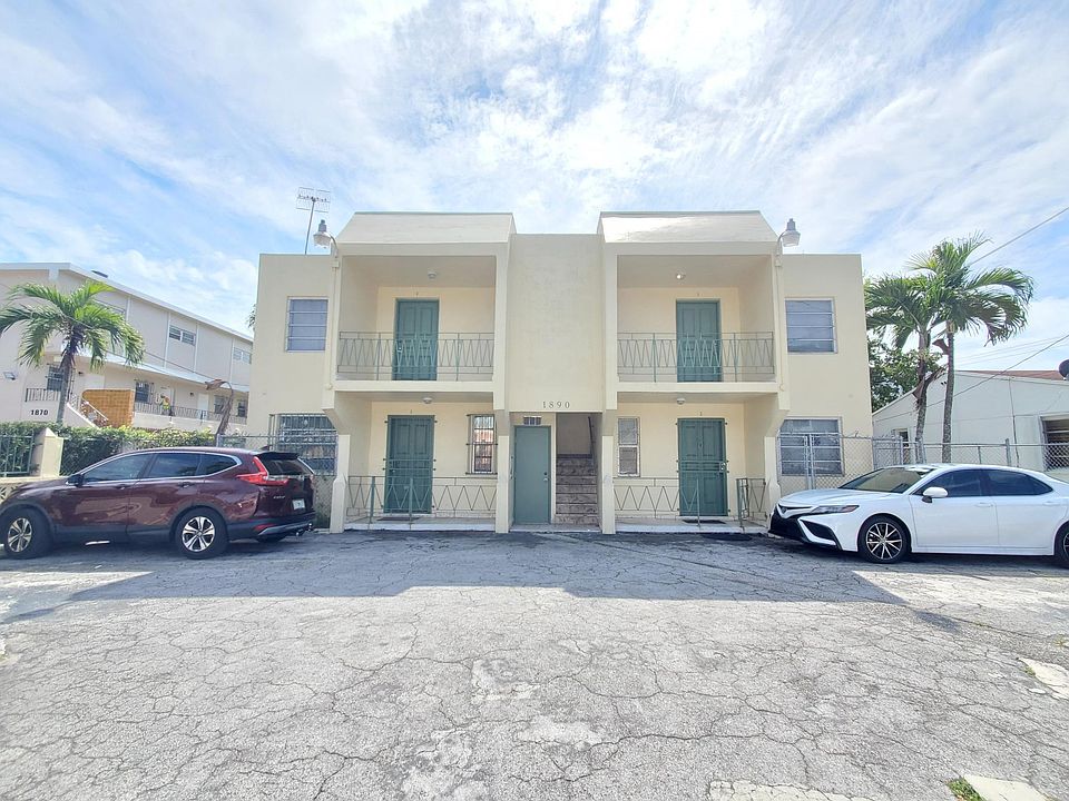 4 unit building. For Rent is Unit #3, second floor. 1 parking per unit in lot. Street parking available.