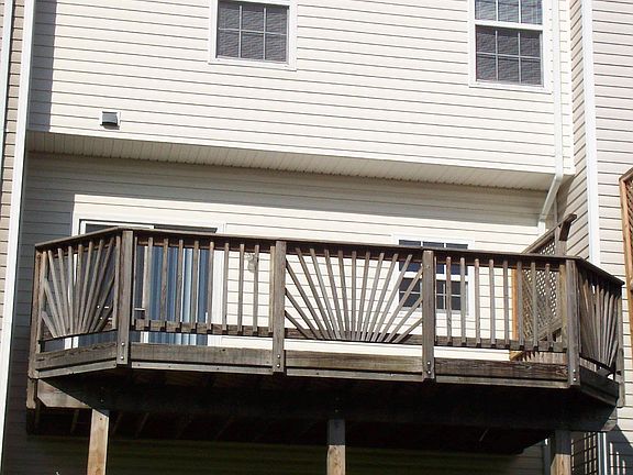 Expansive deck and walk-out level rec room