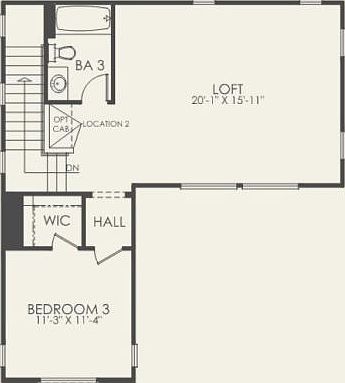 Second Floor 3 br 3.5 ba