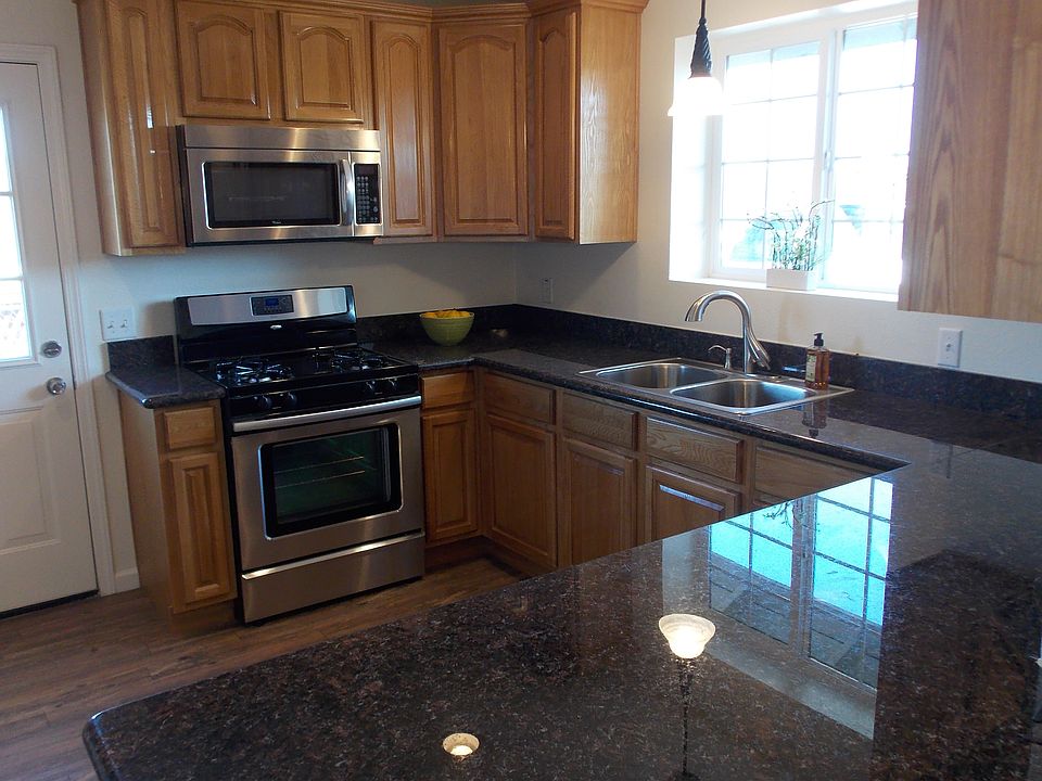 View of kitchen from dinning