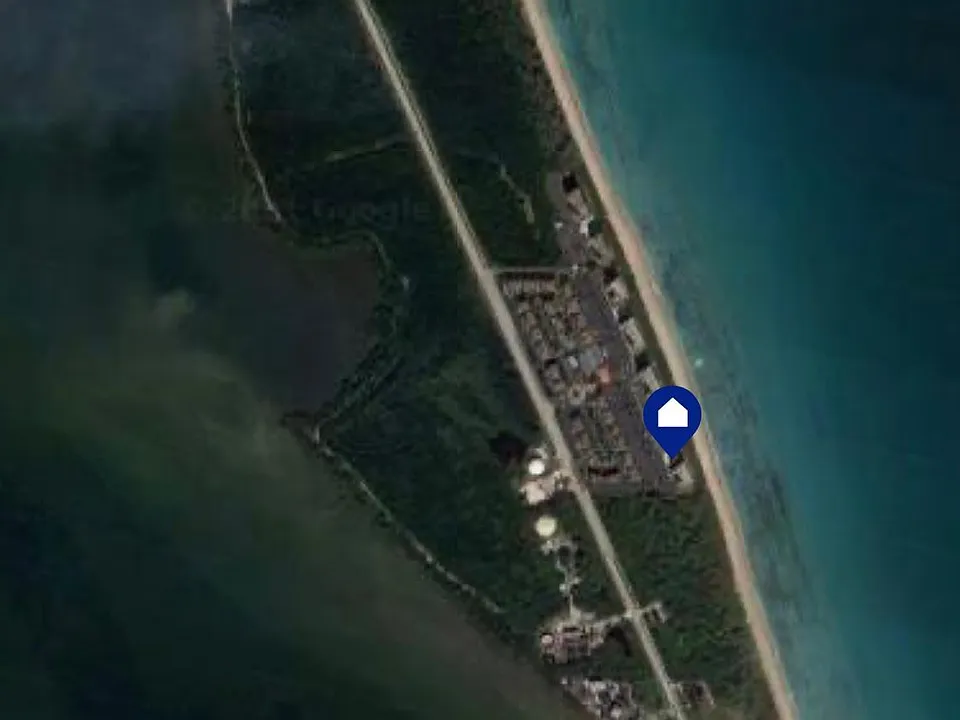 Another Aerial view of Hutchinson Island and where our condo is located