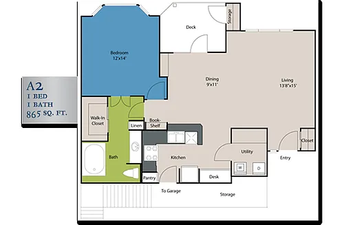 Floor plan A2 Gold