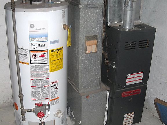 Upgraded Gas Furnace & H2O Heater.