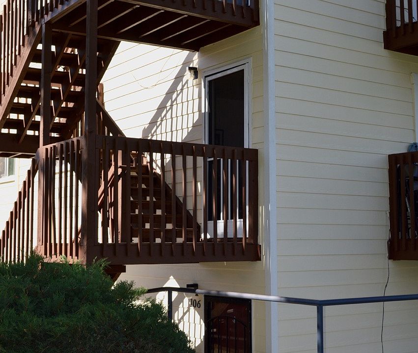 New exterior and balconies