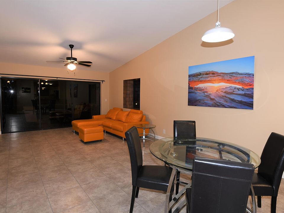 Large open floor plan.  Spacious living room with dining are