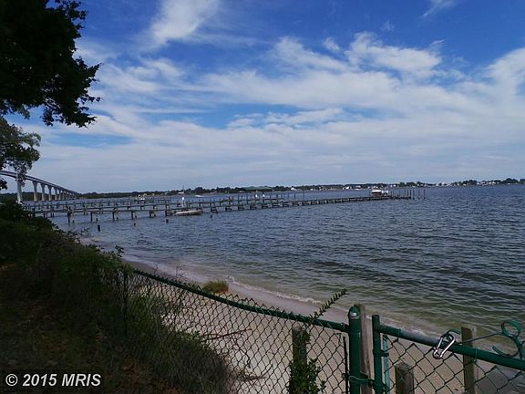 View of the beach from the fully fenced in back