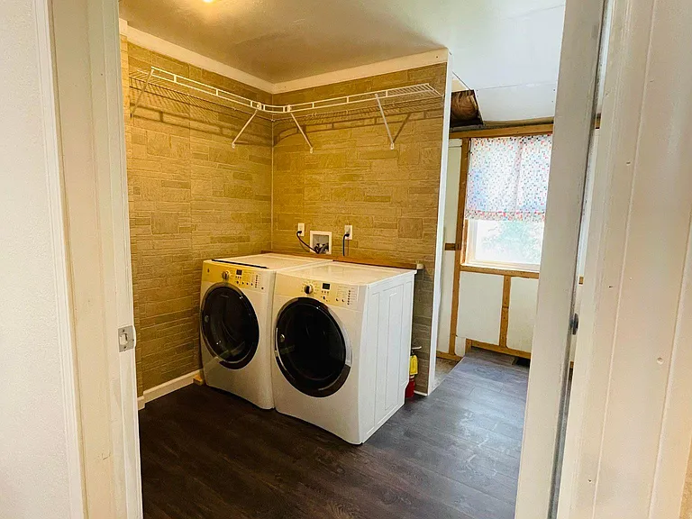 Laundry room. Washer & Dryer in this picture is not included.