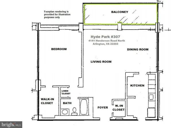 4141 N Henderson Rd APT 307, Arlington, VA 22203