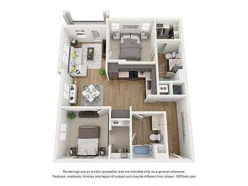 Floor plan B2