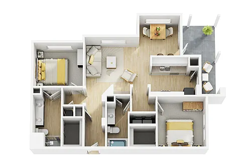 Floor plan B6-Essential Living