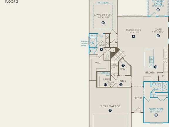 Stonebrook Floor Plan, Quick Move-In Home, Floor 1