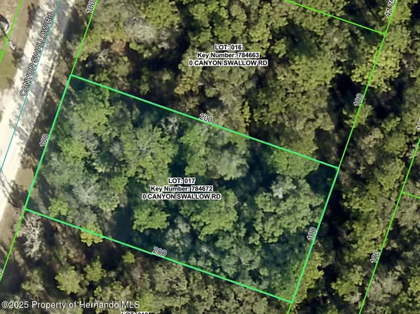LOT 17 Canyon Swallow Rd, Brooksville, FL 34614