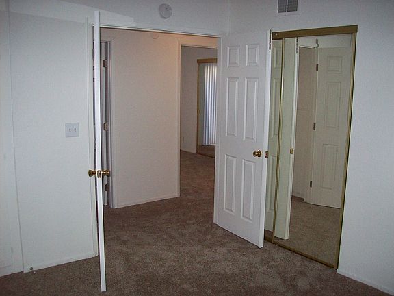 Master bedroom looking into hallway