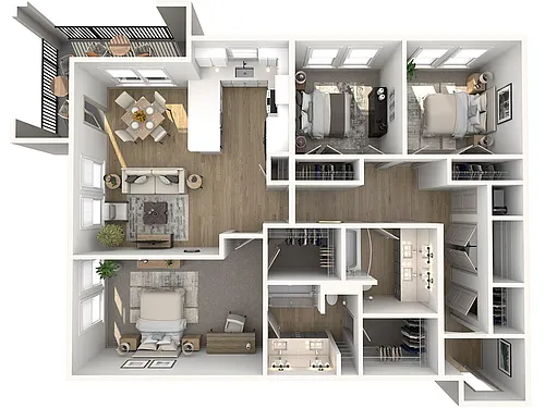 Floor plan Chastain