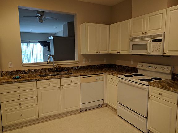 Kitchen with granite counter tops