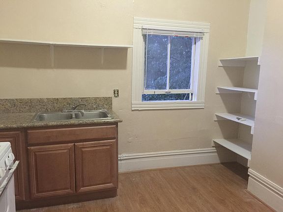 Granite counters, built in shelving/storage