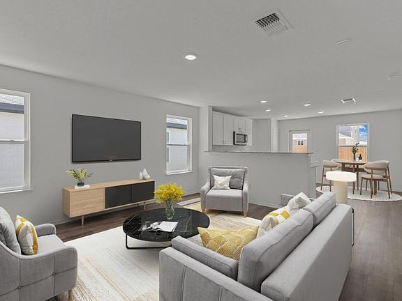 Spacious Gathering Room Dining Area