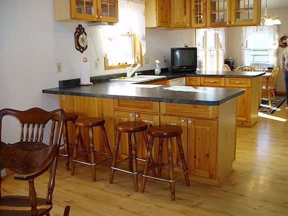 Kitchen counter area great for those quick meals.