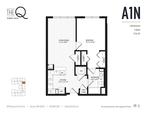 Floor plan A1N