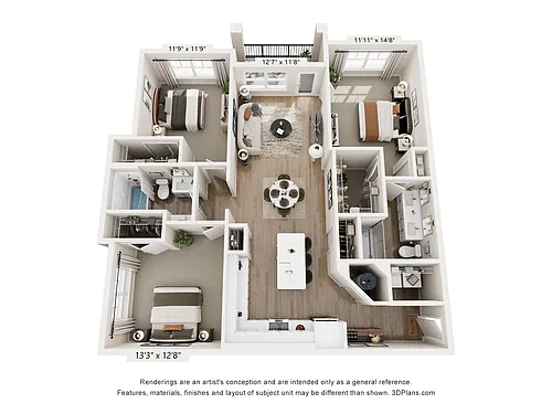 Floor plan C1