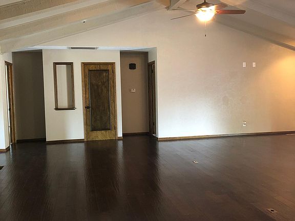 Great room is HUGE with hardwood floors