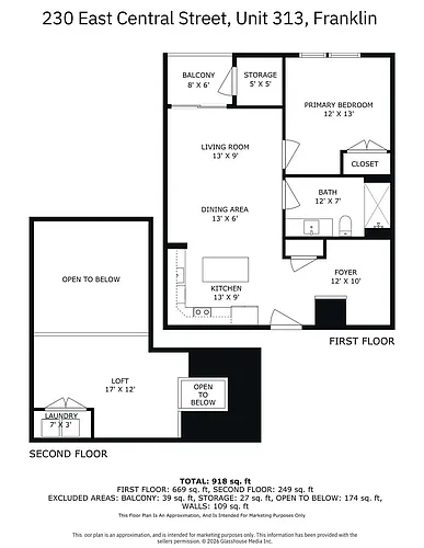 Floor plan 313