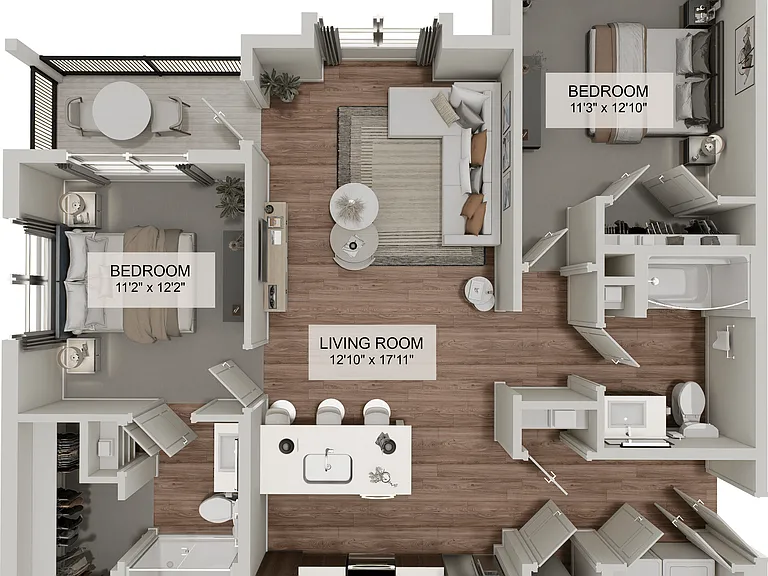 Wrenley Luxury Apartment Homes — Photo 45