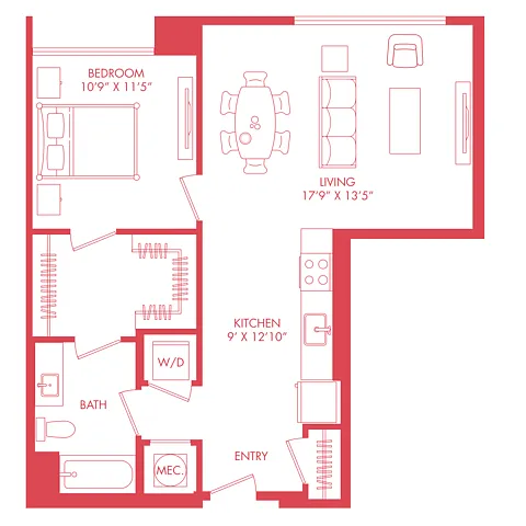 Floor plan A13