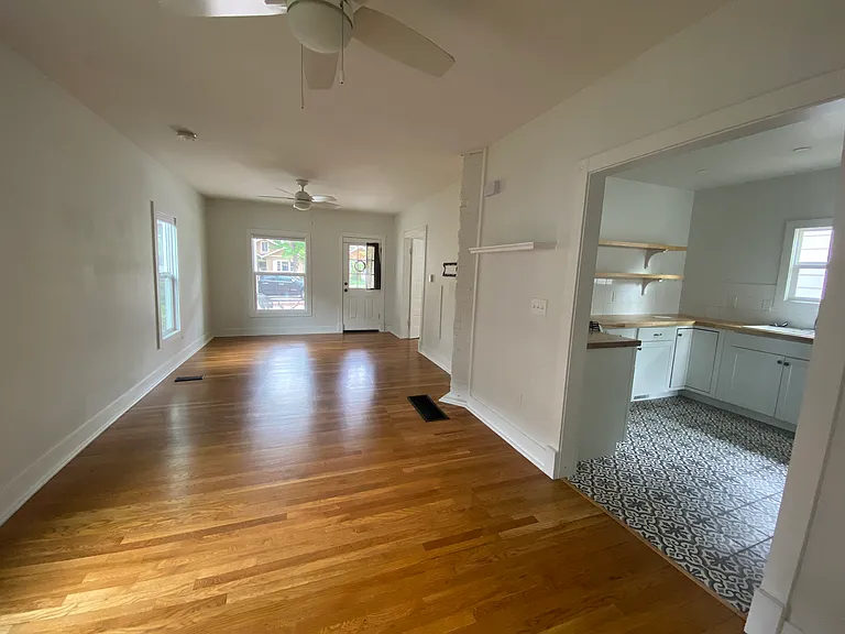 Opposite side of the living/dining room