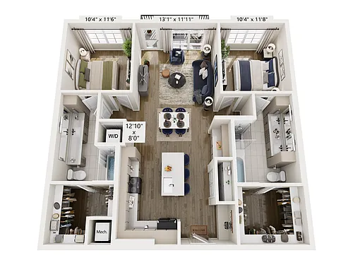 Floor plan B11
